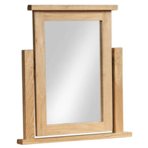 Dorchester Oak Single Vanity Mirror