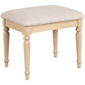 Lynton Oak Dressing Table Stool