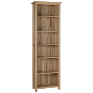New Oak Narrow 6' Bookcase