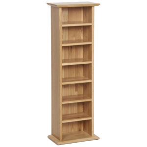New Oak Cd/DVD Rack